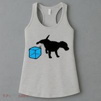 Anti ICE Funny Dog Peeing On ICE Women's Tank Top thumb 3