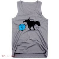 Anti ICE Funny Dog Peeing On ICE Tank Top thumb 0