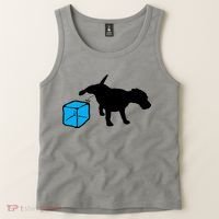 Anti ICE Funny Dog Peeing On ICE Tank Top thumb 2