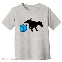 Anti ICE Funny Dog Peeing On ICE Toddler T-Shirt thumb 0