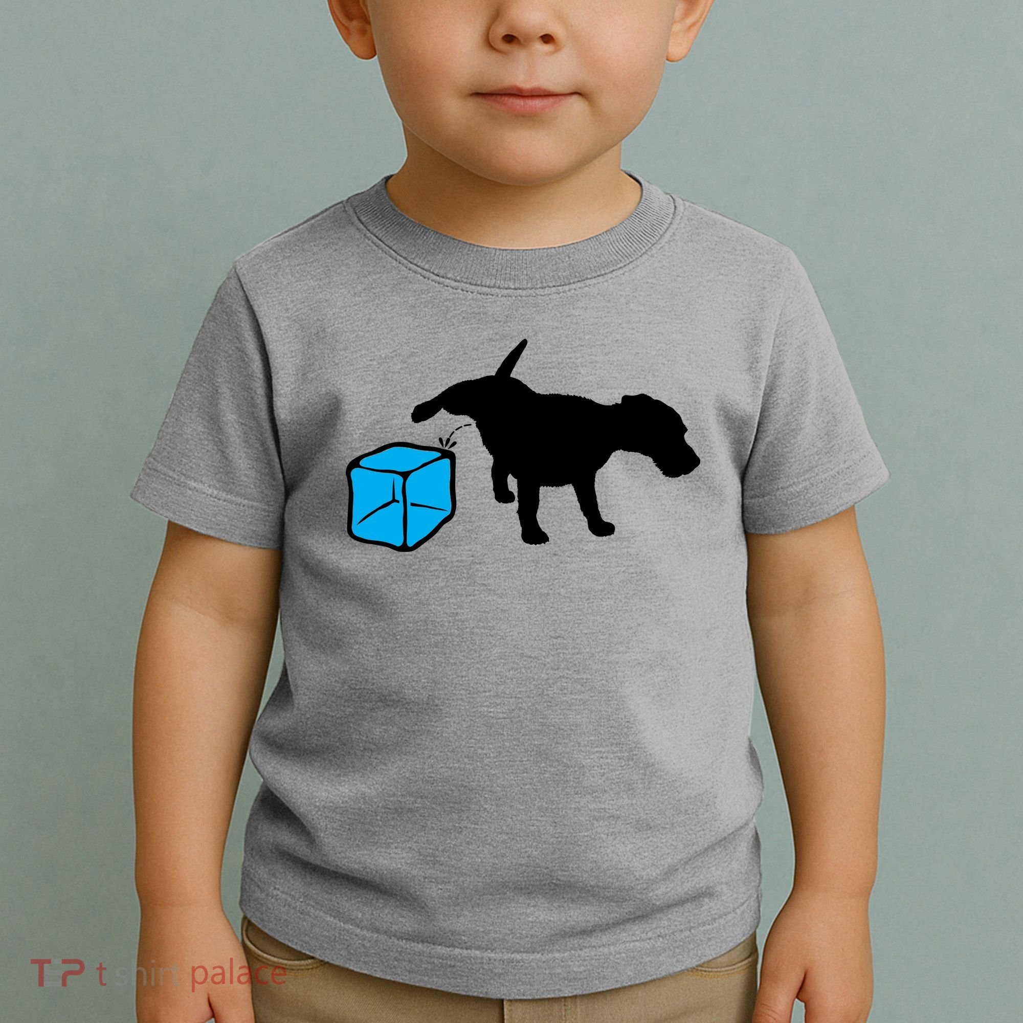 Anti ICE Funny Dog Peeing On ICE Toddler T-Shirt