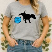 Anti ICE Funny Dog Peeing On ICE Women's T-Shirt thumb 2