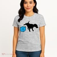 Anti ICE Funny Dog Peeing On ICE Women's T-Shirt thumb 4