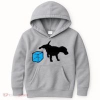 Anti ICE Funny Dog Peeing On ICE Kids Hoodie thumb 0