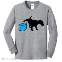 Anti ICE Funny Dog Peeing On ICE Kids Long Sleeve Shirt thumb 0