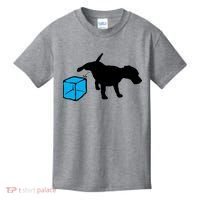 Anti ICE Funny Dog Peeing On ICE Kids T-Shirt thumb 0
