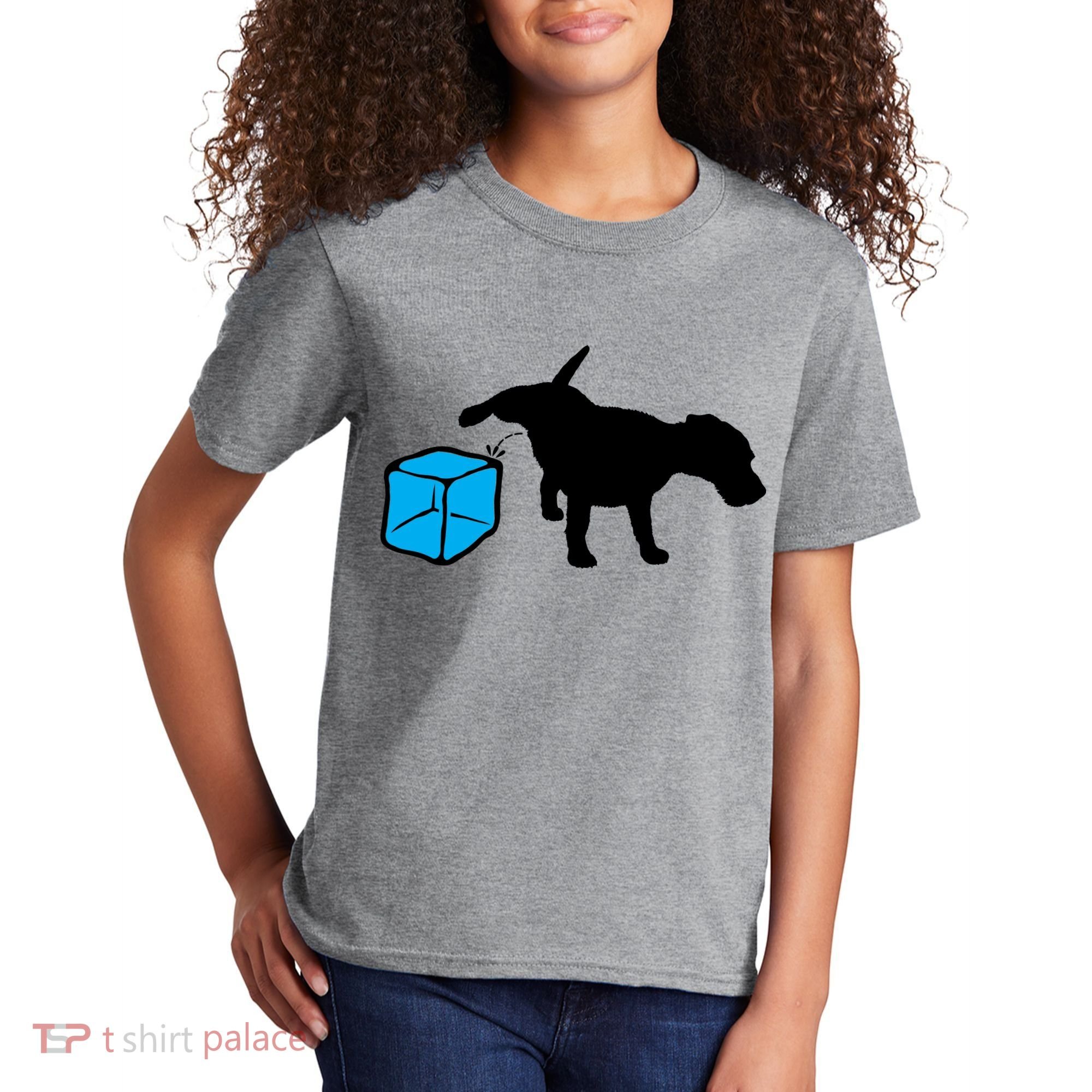 Anti ICE Funny Dog Peeing On ICE Kids T-Shirt