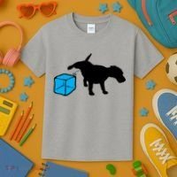 Anti ICE Funny Dog Peeing On ICE Kids T-Shirt thumb 3