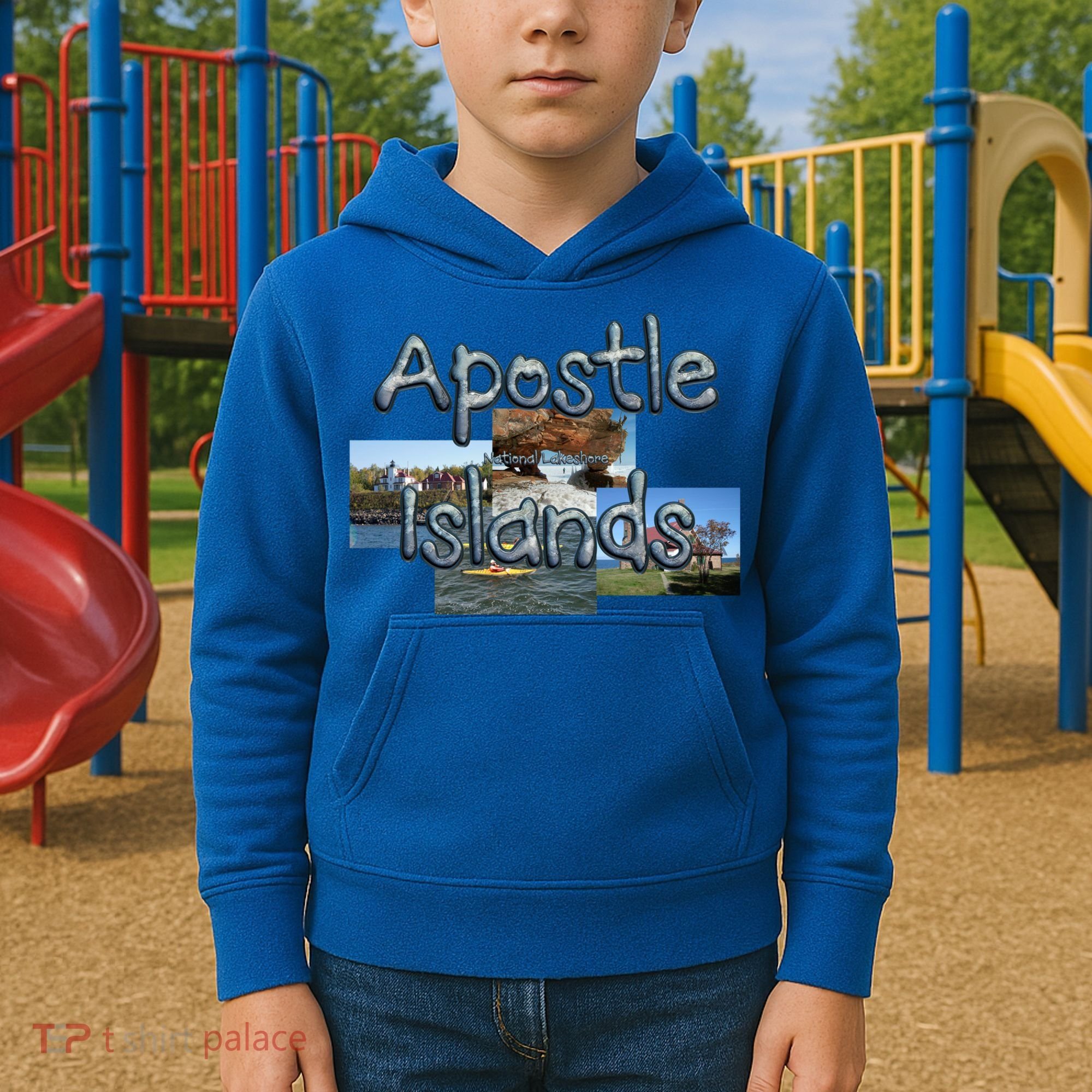 Apostle Islands Gift Kids Hoodie