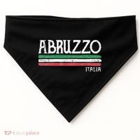 Abruzzo Italia Gift Italian Souvenir Italy USA-Made Doggie Bandana thumb 0