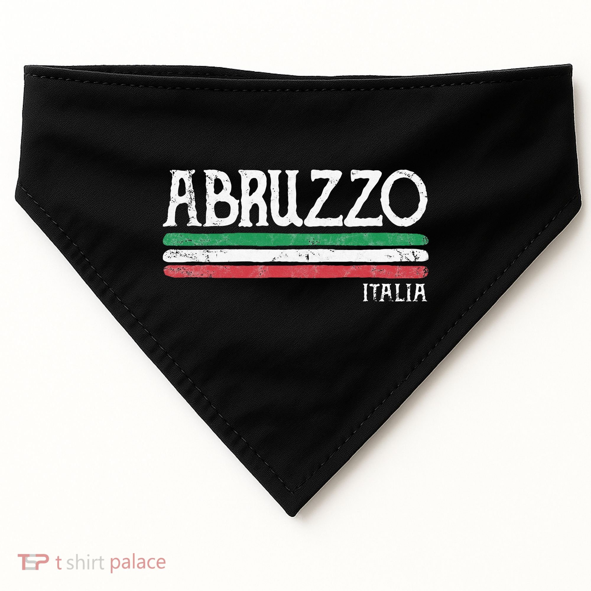 Abruzzo Italia Gift Italian Souvenir Italy USA-Made Doggie Bandana