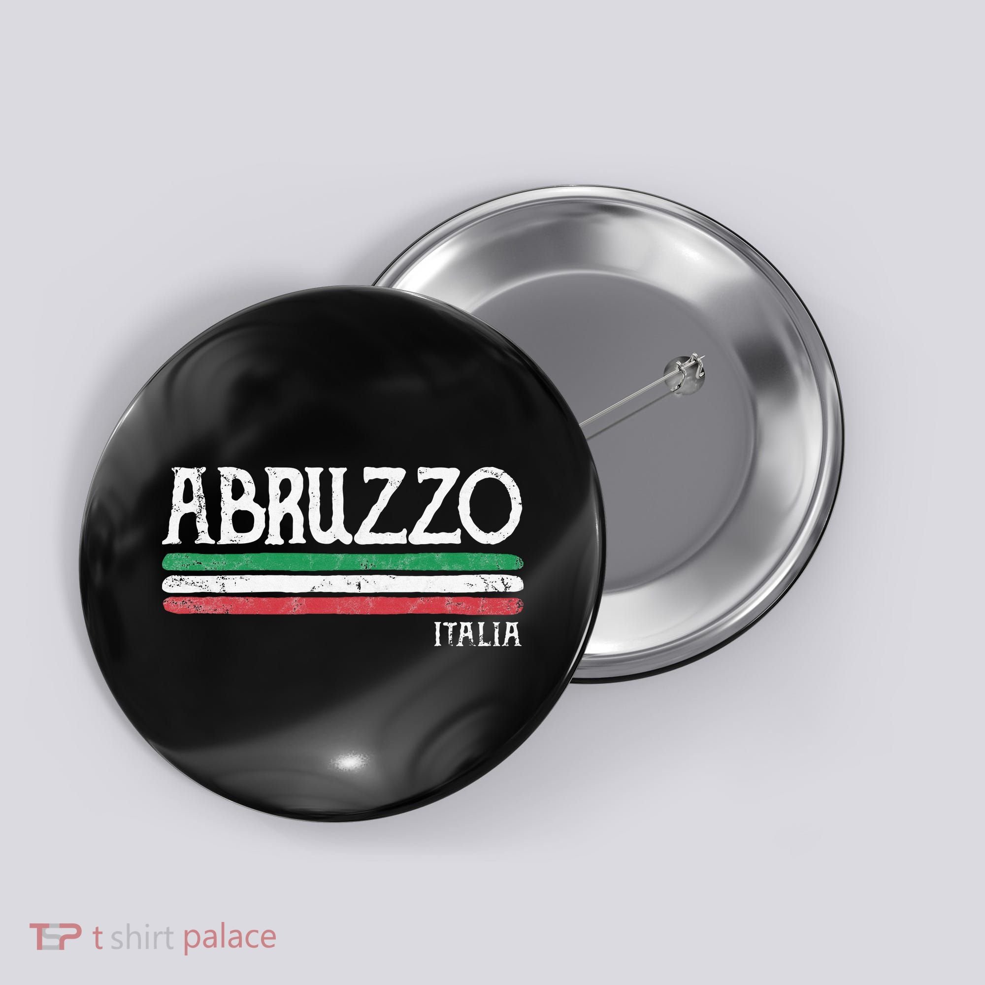 Abruzzo Italia Gift Italian Souvenir Italy Button