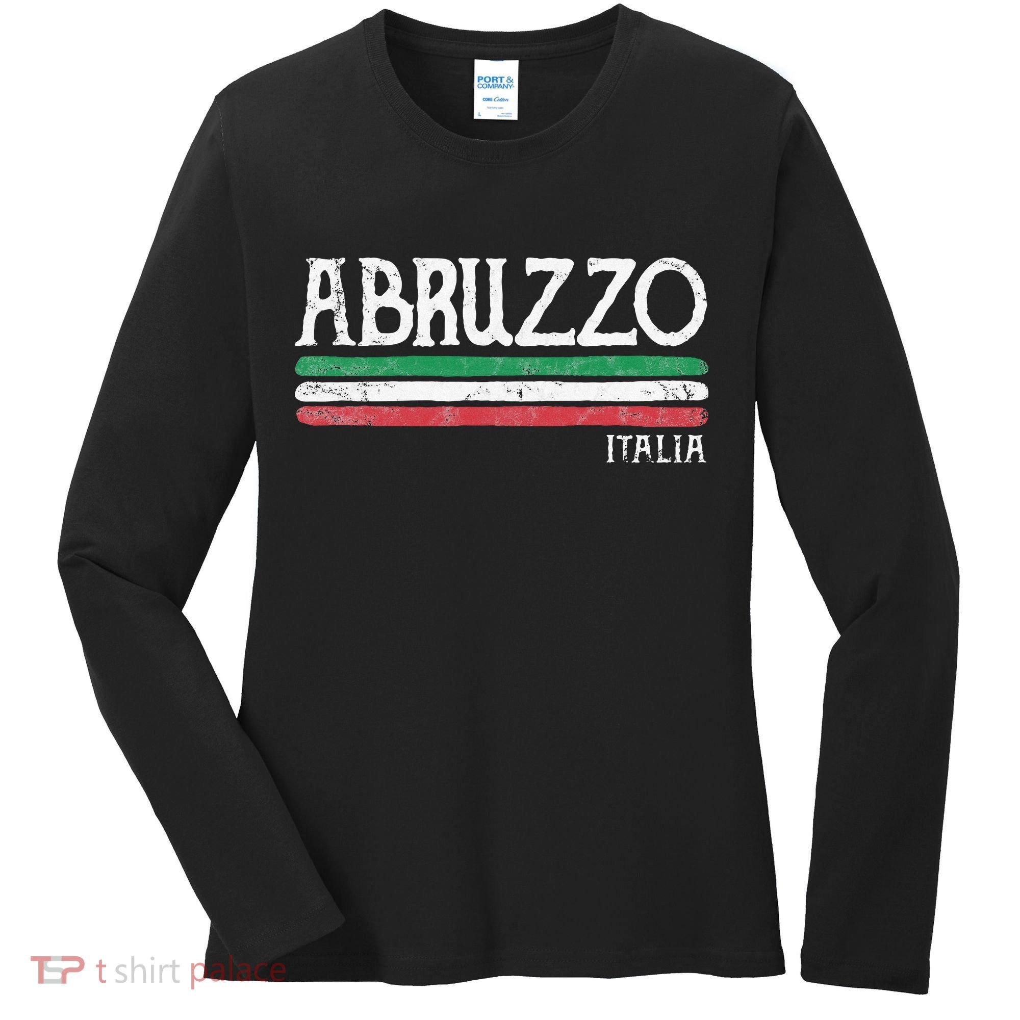 Abruzzo Italia Gift Italian Souvenir Italy Women's Long Sleeve Shirt