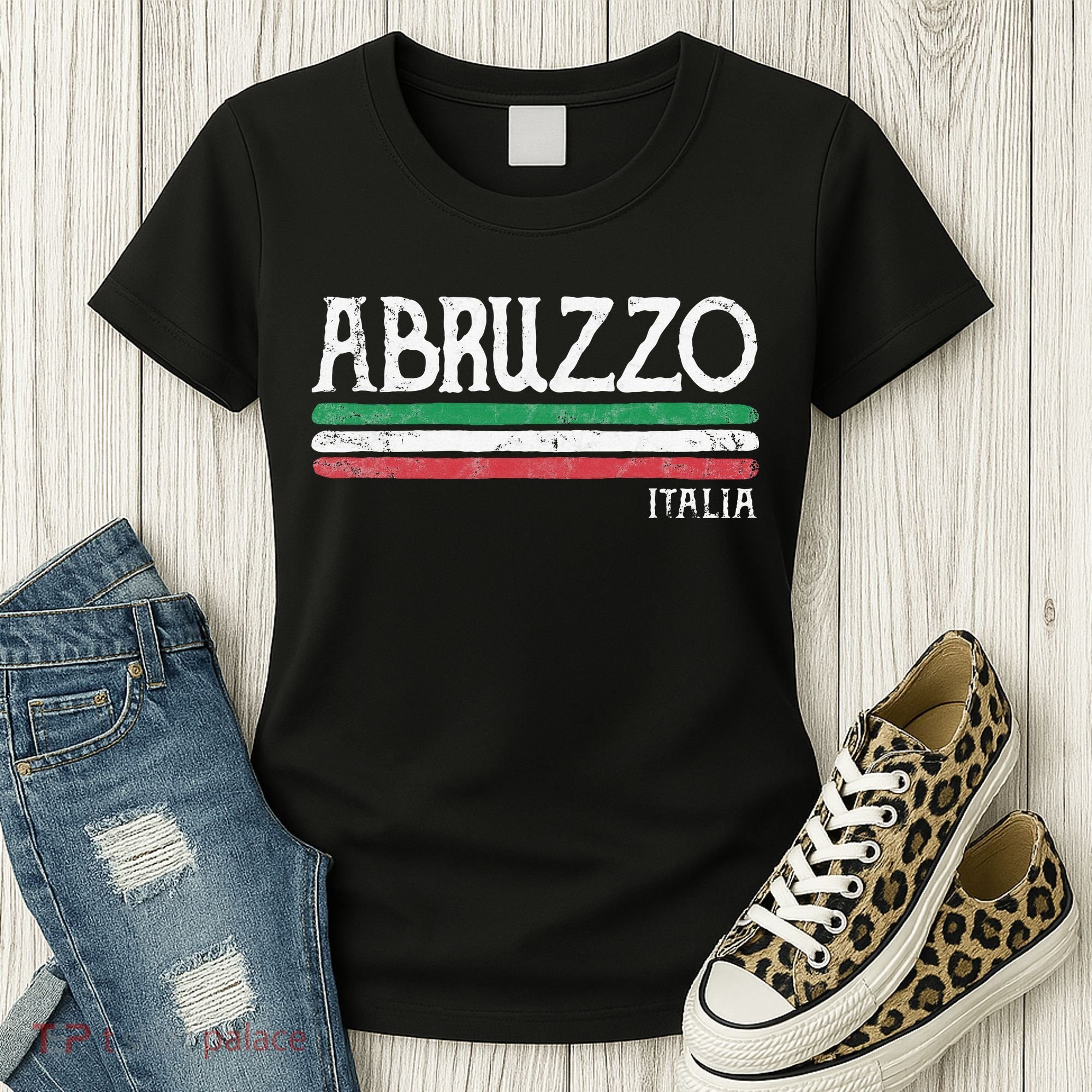 Abruzzo Italia Gift Italian Souvenir Italy Women's T-Shirt