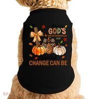 Autumn Is Gods Way Of Showing Us How Beautiful Change Can Be Doggie Tank thumb 0