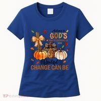 Autumn Is Gods Way Of Showing Us How Beautiful Change Can Be Women's T-Shirt thumb 0