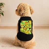 Arizona Infographic Hand Drawn Map Doggie Tank thumb 2