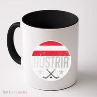 Austria Ice Hockey Flag Jersey Supporter Austrian Fan Gift Coffee Mug thumb 0