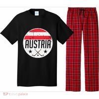 Austria Ice Hockey Flag Jersey Supporter Austrian Fan Gift Pajama Set thumb 0