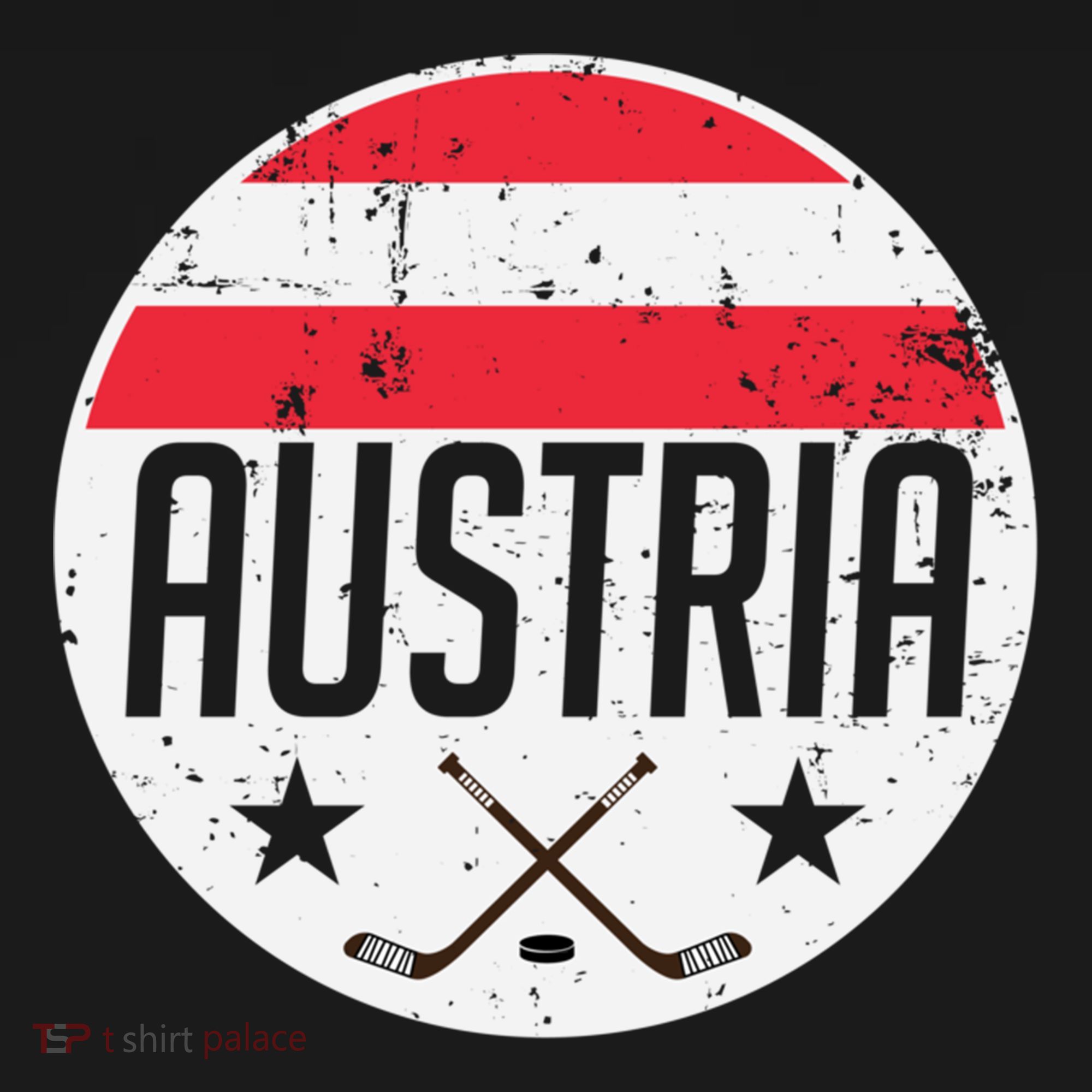 Austria Ice Hockey Flag Jersey Supporter Austrian Fan Gift Women's Hoodie