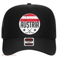 Austria Ice Hockey Flag Jersey Supporter Austrian Fan Gift Hat thumb 0