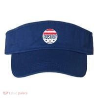 Austria Ice Hockey Flag Jersey Supporter Austrian Fan Gift Visor thumb 0