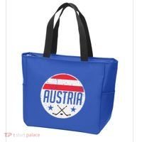 Austria Ice Hockey Flag Jersey Supporter Austrian Fan Gift Tote Bag thumb 3