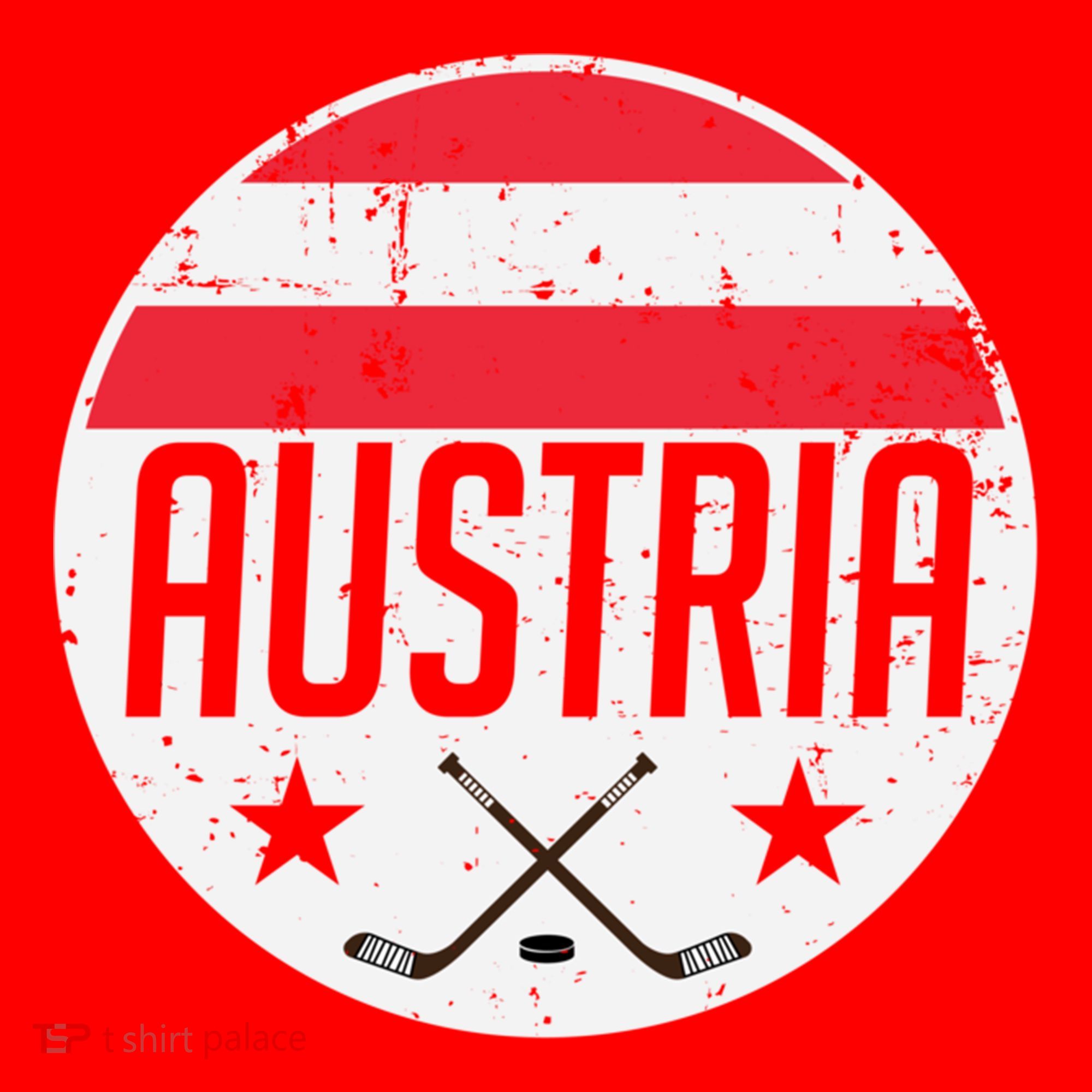 Austria Ice Hockey Flag Jersey Supporter Austrian Fan Gift Santa Hat