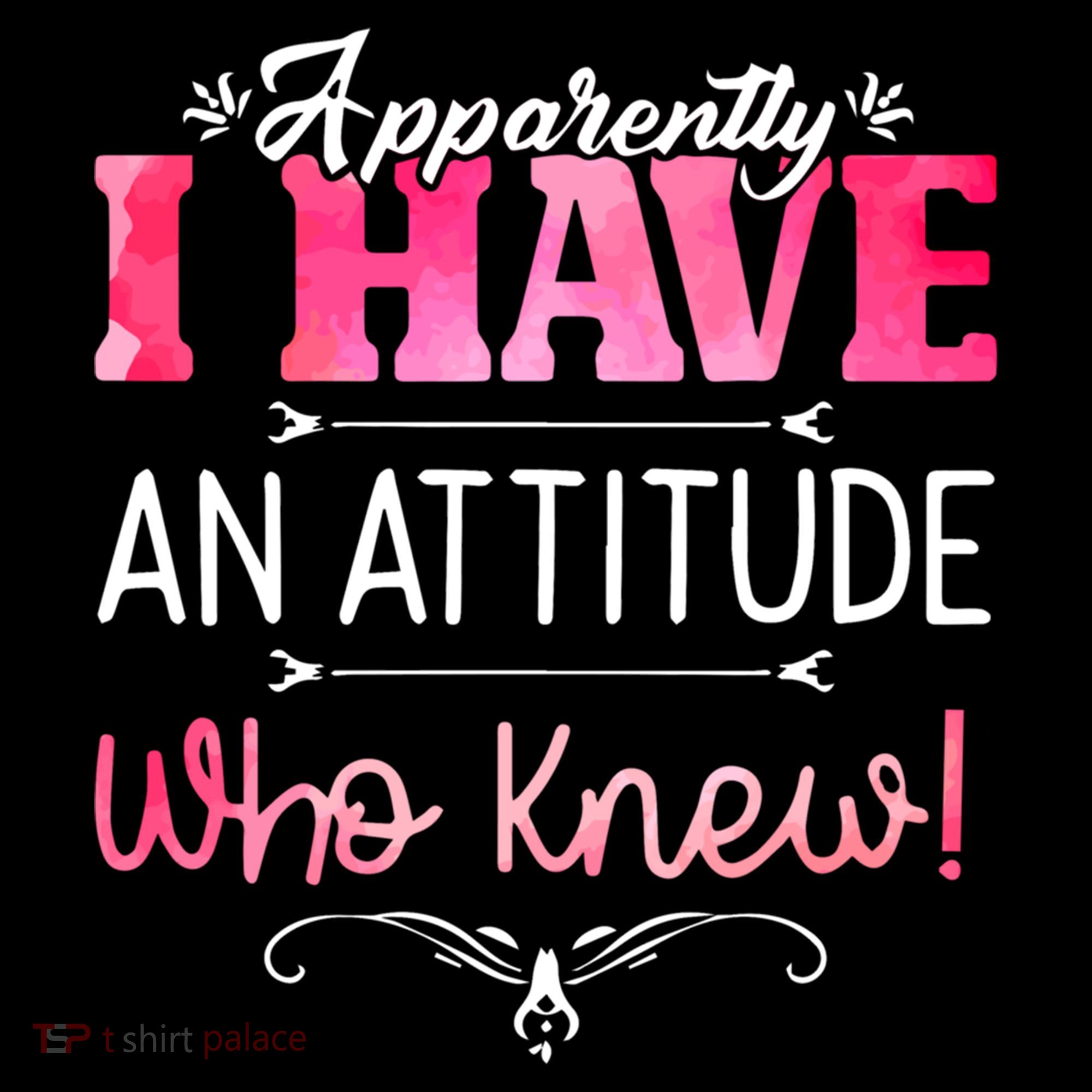 Apparently I Have An Attitude Who Knew Funny Sarcastic Gift Coffee Mug