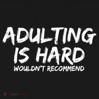 Adulting Is Hard Wouldnt Recommend Funny Sarcastic Sayings Visor thumb 3