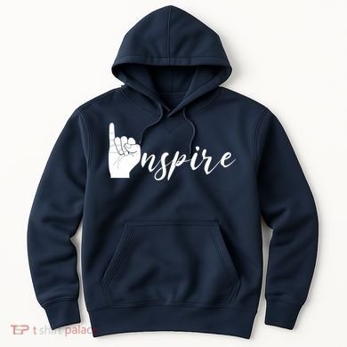 ASL I Hand Inspire SIgn Langage Hoodie