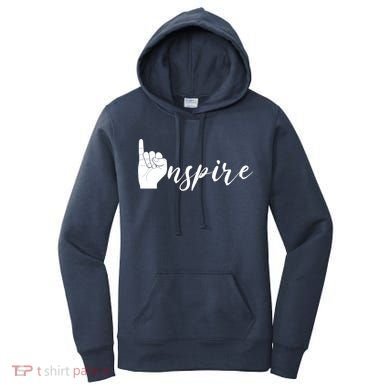 ASL I Hand Inspire SIgn Langage Women's Hoodie