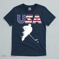 America Ice Hockey USA Flag T-Shirt thumb 5