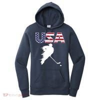 America Ice Hockey USA Flag Women's Hoodie thumb 0
