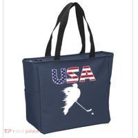 America Ice Hockey USA Flag Tote Bag thumb 2