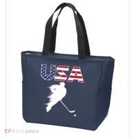 America Ice Hockey USA Flag Tote Bag thumb 3