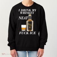 Anti ICE I Drink My Whiskey Neat Fuck ICE  Women's Sweatshirt thumb 0
