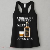 Anti ICE I Drink My Whiskey Neat Fuck ICE  Women's Tank Top thumb 3