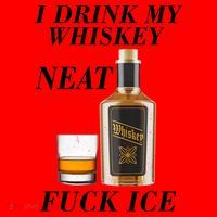 Anti ICE I Drink My Whiskey Neat Fuck ICE  Santa Hat thumb 1