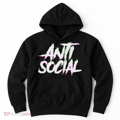 Antisocial, Introvert, I Hate People, Antisocial Club, Edm Hoodie