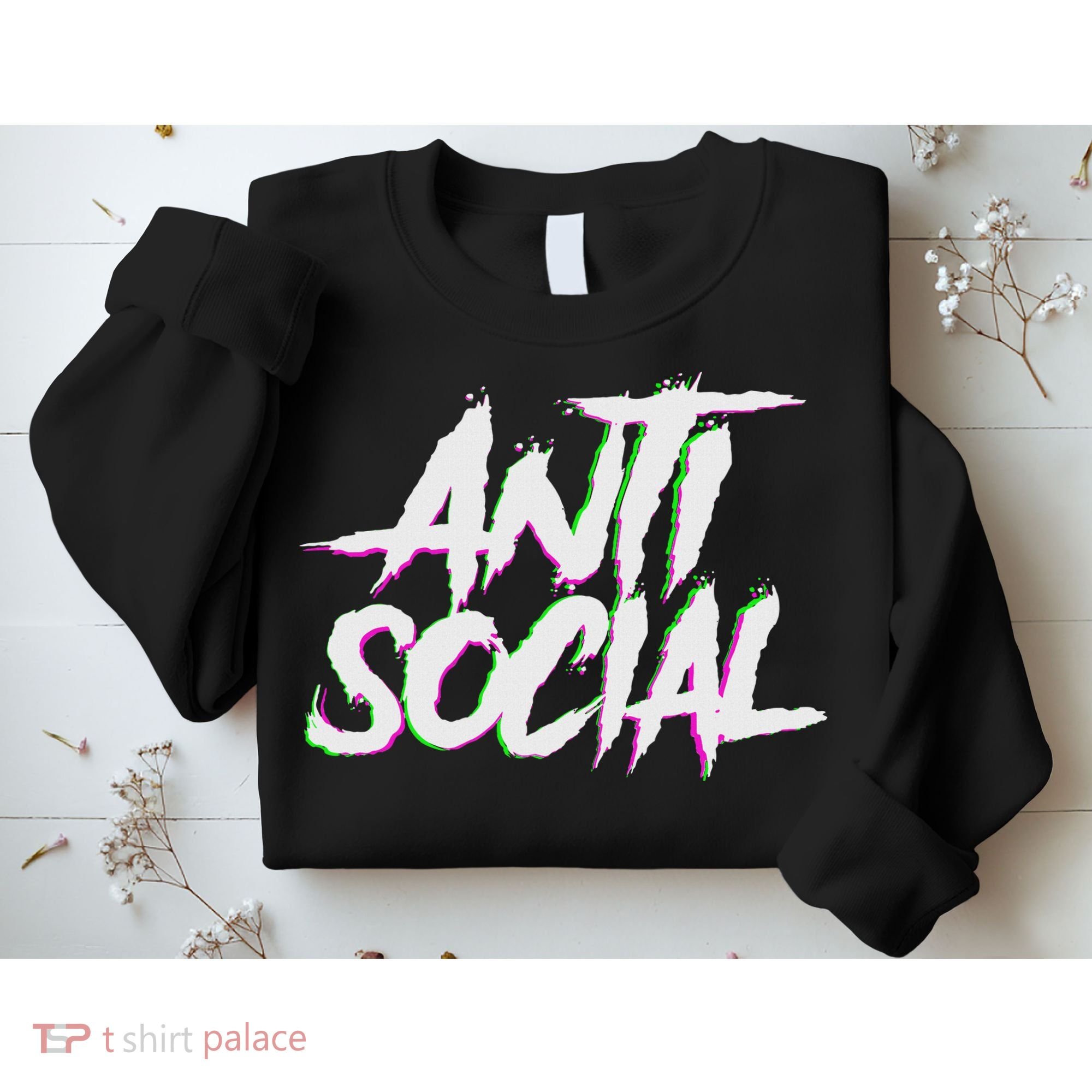 Antisocial, Introvert, I Hate People, Antisocial Club, Edm Sweatshirt