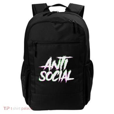 Antisocial, Introvert, I Hate People, Antisocial Club, Edm Backpack