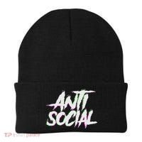 Antisocial, Introvert, I Hate People, Antisocial Club, Edm Beanie thumb 0