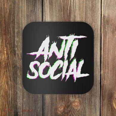 Antisocial, Introvert, I Hate People, Antisocial Club, Edm Coaster