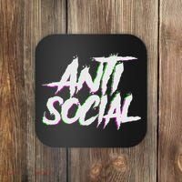 Antisocial, Introvert, I Hate People, Antisocial Club, Edm Coaster thumb 0