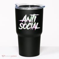 Antisocial, Introvert, I Hate People, Antisocial Club, Edm Tumbler thumb 0