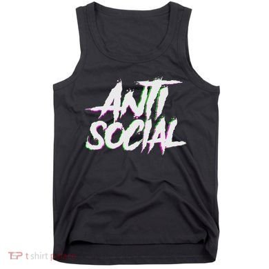 Antisocial, Introvert, I Hate People, Antisocial Club, Edm Tank Top