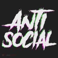 Antisocial, Introvert, I Hate People, Antisocial Club, Edm Golf Towel thumb 3