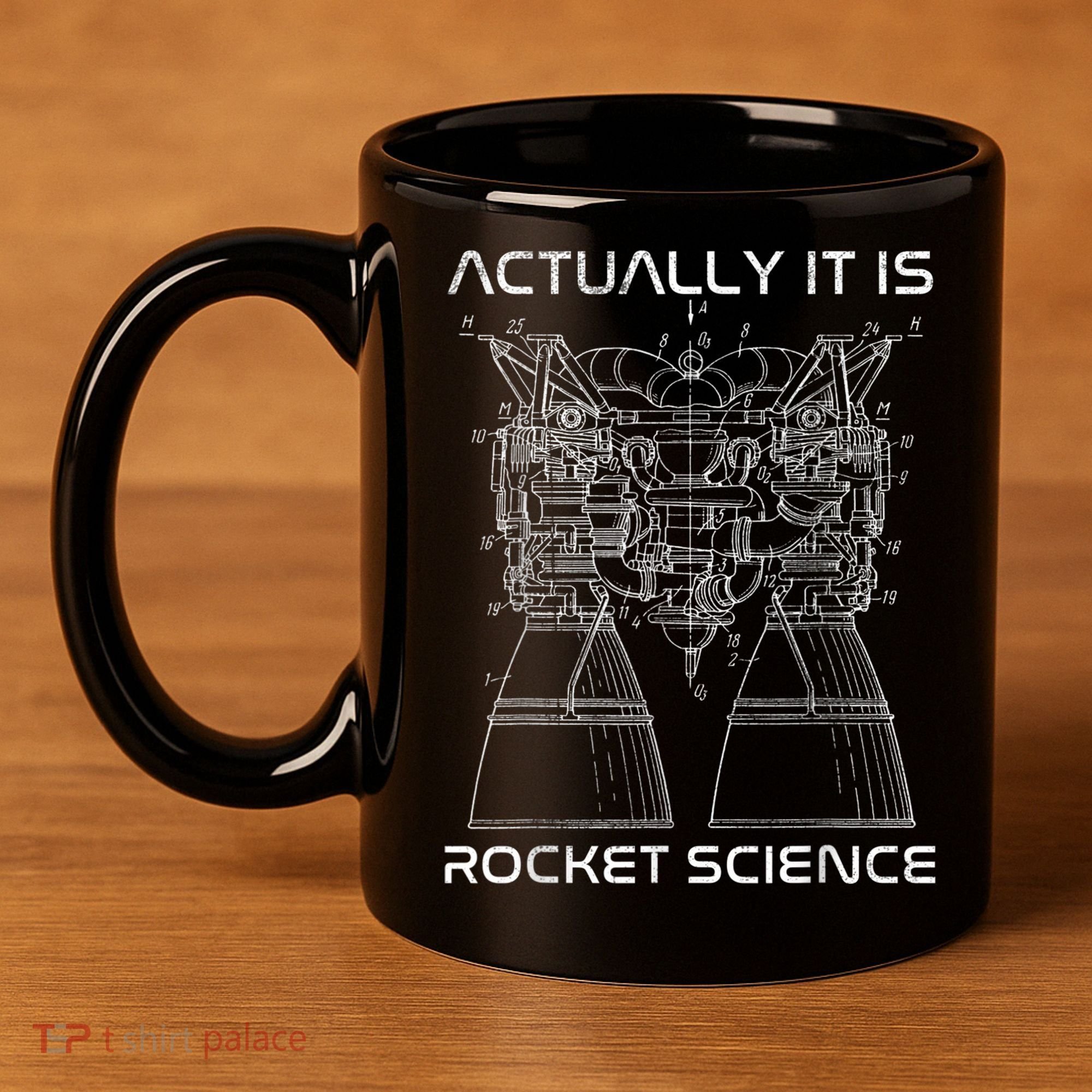 Actually It Is Rocket Science Math Engineering Teacher 11oz C Handle Ceramic Mug