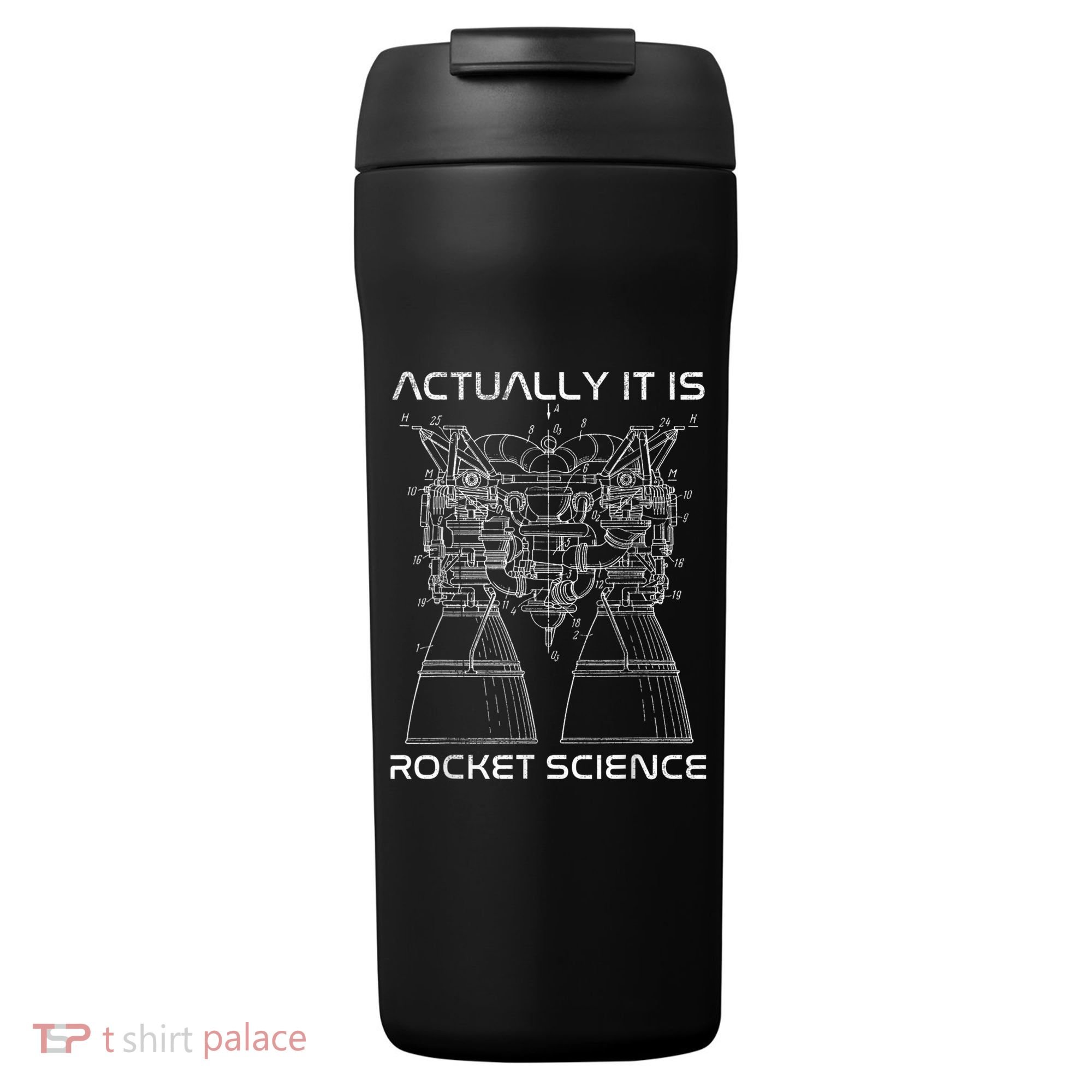 Actually It Is Rocket Science Math Engineering Teacher 24oz Duet Stainless Steel Tumbler